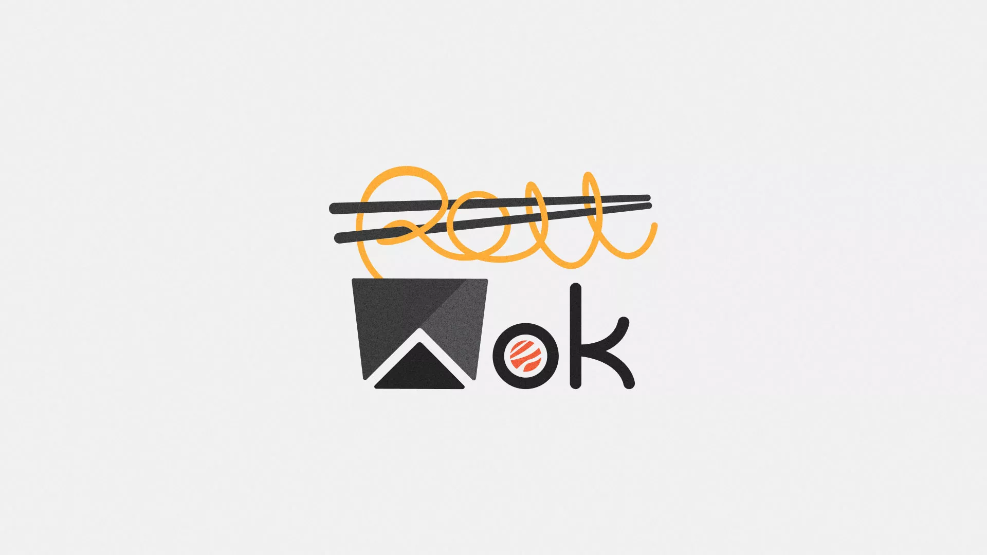 Разработка логотипа в Белгороде для суши-бара «Roll Wok Club» Разработка логотипа в Белгороде для суши-бара «Roll Wok Club»